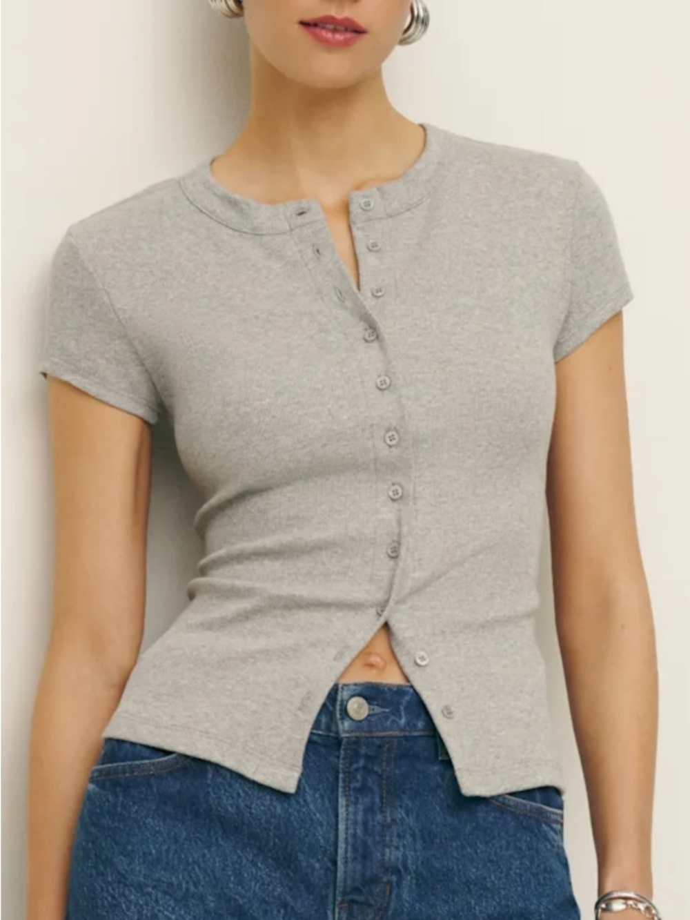 NWOT Reformation Raelynn Knit Top